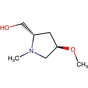 1842337-34-1 | ((2S,4R)-4-Methoxy-1-methylpyrrolidin-2-yl)methanol - Hoffman Fine Chemicals