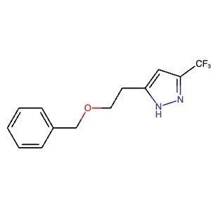 185854-04-0 | 5-(2-(Benzyloxy)ethyl)-3-(trifluoromethyl)-1H-pyrazole - Hoffman Fine Chemicals