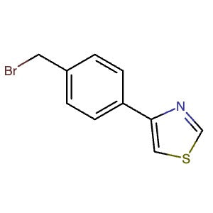 1859084-24-4 | 4-(4-(Bromomethyl)phenyl)thiazole - Hoffman Fine Chemicals