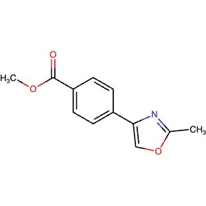 1859084-40-4 | Methyl 4-(2-methyloxazol-4-yl)benzoate - Hoffman Fine Chemicals