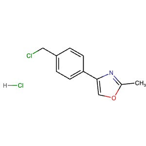 1859084-45-9 | 4-(4-(Chloromethyl)phenyl)-2-methyloxazole hydrochloride - Hoffman Fine Chemicals