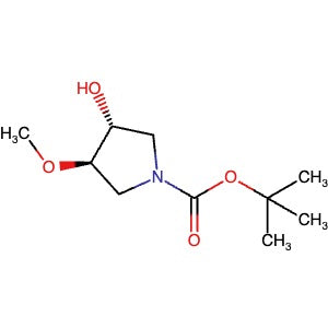 1864003-19-9 | tert-Butyl (3R,4R)-3-hydroxy-4-methoxypyrrolidine-1-carboxylate - Hoffman Fine Chemicals