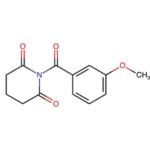 1868086-73-0 | 1-(3-Methoxybenzoyl)piperidine-2,6-dione - Hoffman Fine Chemicals