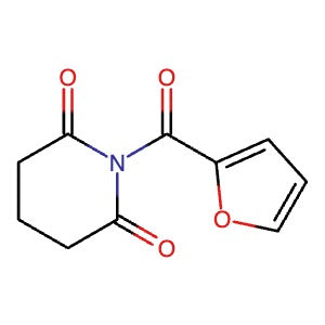 1868086-77-4 | 1-(Furan-2-carbonyl)piperidine-2,6-dione - Hoffman Fine Chemicals