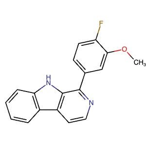 1883303-63-6 | 1-(4-Fluoro-3-methoxyphenyl)-9H-pyrido[3,4-b]indole - Hoffman Fine Chemicals