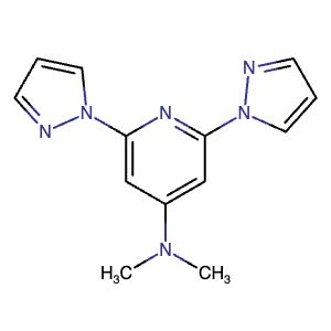 1887065-77-1 | N,N-Dimethyl-2,6-di(1H-pyrazol-1-yl)pyridin-4-amine - Hoffman Fine Chemicals