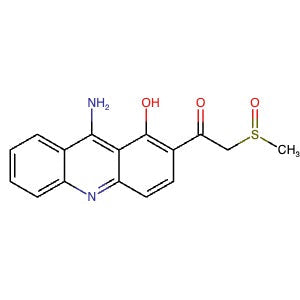 189254-22-6 | 1-(9-Amino-1-hydroxyacridin-2-yl)-2-(methylsulfinyl)ethan-1-one - Hoffman Fine Chemicals