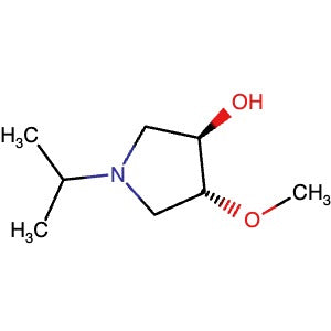 1932430-39-1 | (3R,4R)-1-(Propan-2-yl)-4-methoxypyrrolidin-3-ol - Hoffman Fine Chemicals