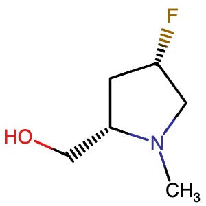 1932616-77-7 | ((2S,4S)-4-Fluoro-1-methylpyrrolidin-2-yl)methanol - Hoffman Fine Chemicals