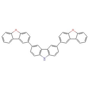 1958113-35-3 | 3,6-Bis(dibenzo[b,d]furan-2-yl)-9H-carbazole - Hoffman Fine Chemicals