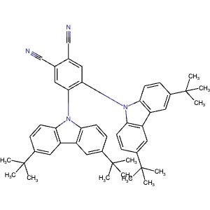 1962942-71-7 | 4,5-Bis(3,6-di-tert-butyl-9H-carbazol-9-yl)phthalonitrile - Hoffman Fine Chemicals