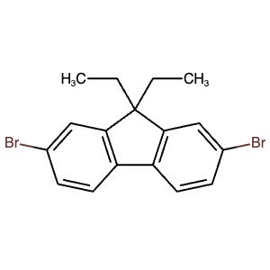 197969-58-7 | 2,7-Dibromo-9,9-diethyl-9H-fluorene - Hoffman Fine Chemicals