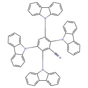 1996609-93-8 | 2,3,5,6-Tetra(9H-carbazol-9-yl)benzonitrile - Hoffman Fine Chemicals