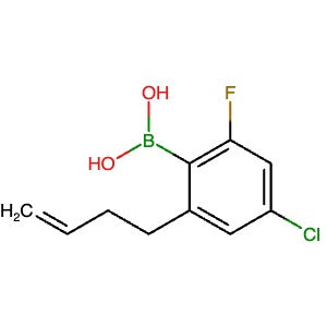 (2-(But-3-en-1-yl)-4-chloro-6-fluorophenyl)boronic acid - Hoffman Fine Chemicals