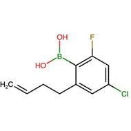 (2-(But-3-en-1-yl)-4-chloro-6-fluorophenyl)boronic acid - Hoffman Fine Chemicals