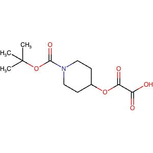 2022990-62-9 | 2-((1-(tert-Butoxycarbonyl)piperidin-4-yl)oxy)-2-oxoacetic acid - Hoffman Fine Chemicals