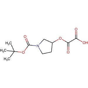 2022991-64-4 | 2-((1-(tert-Butoxycarbonyl)pyrrolidin-3-yl)oxy)-2-oxoacetic acid - Hoffman Fine Chemicals