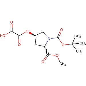 2022991-80-4 | 2-(((3R,5S)-1-(tert-Butoxycarbonyl)-5-(methoxycarbonyl)pyrrolidin-3-yl)oxy)-2- oxoacetic acid - Hoffman Fine Chemicals