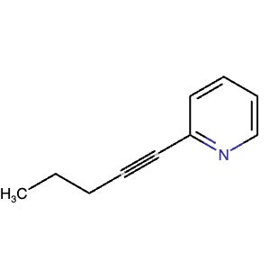 202828-84-0 | 2-(Pent-1-ynyl)pyridine - Hoffman Fine Chemicals