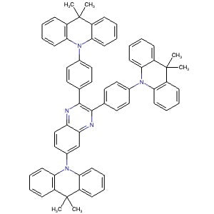 2035390-33-9 | 10,10'-((6-(9,9-Dimethylacridin-10(9H)-yl)quinoxaline-2,3-diyl)bis(4,1-phenylene))bis(9,9-dimethyl-9,10-dihydroacridine) - Hoffman Fine Chemicals