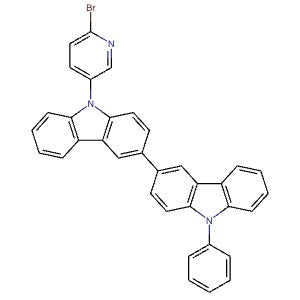 2041519-47-3 | 9-(6-Bromopyridin-3-yl)-9'-phenyl-9H,9'H-3,3'-bicarbazole - Hoffman Fine Chemicals