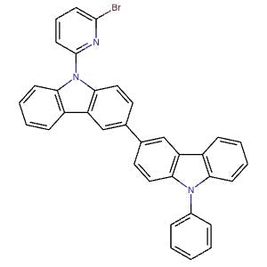 2041519-48-4 | 9-(6-Bromopyridin-2-yl)-9'-phenyl-9H,9'H-3,3'-bicarbazole - Hoffman Fine Chemicals