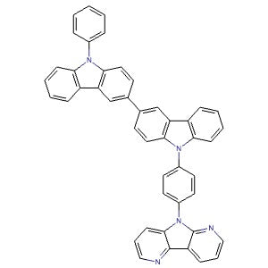 2041519-49-5 | 9-(4-(5H-Pyrrolo[2,3-b:4,5-b']dipyridin-5-yl)phenyl)-9'-phenyl-9H,9'H-3,3'-bicarbazole - Hoffman Fine Chemicals