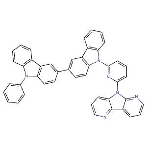 2041519-51-9 | 9-(6-(5H-Pyrrolo[2,3-b:4,5-b']dipyridin-5-yl)pyridin-2-yl)-9'-phenyl-9H,9'H-3,3'-bicarbazole - Hoffman Fine Chemicals