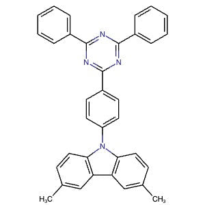 2061376-81-4 | 9-(4-(4,6-Diphenyl-1,3,5-triazin-2-yl)phenyl)-3,6-dimethyl-9H-carbazole - Hoffman Fine Chemicals