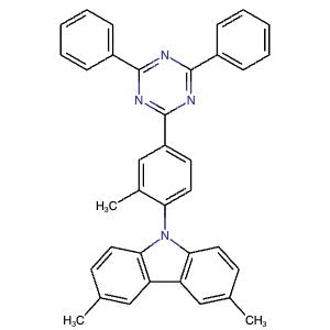 2061376-83-6 | 9-(4-(4,6-Diphenyl-1,3,5-triazin-2-yl)-2-methylphenyl)-3,6-dimethyl-9H-carbazole - Hoffman Fine Chemicals