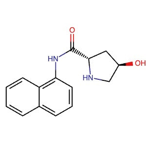 2089024-79-1 | (2S,4R)-4-Hydroxy-N-(naphthalen-1-yl)pyrrolidine-2-carboxamide - Hoffman Fine Chemicals