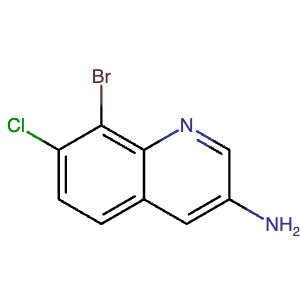 2091268-96-9 | 8-Bromo-7-chloroquinolin-3-amine - Hoffman Fine Chemicals