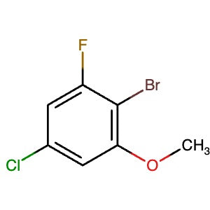 2091715-14-7 | 2-Bromo-5-chloro-1-fluoro-3-methoxybenzene - Hoffman Fine Chemicals