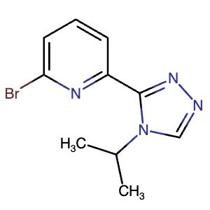 2093329-79-2 | 2-Bromo-6-(4-(prop-2-yl)-4H-1,2,4-triazol-3-yl)pyridine - Hoffman Fine Chemicals