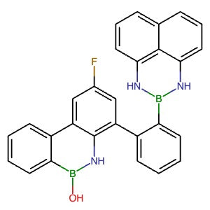 2094705-56-1 | 4-(2-(1H-Naphtho[1,8-de][1,3,2]diazaborinin-2(3H)-yl)phenyl)-2-fluorodibenzo[c,e][1,2]azaborinin-6(5H)-ol - Hoffman Fine Chemicals