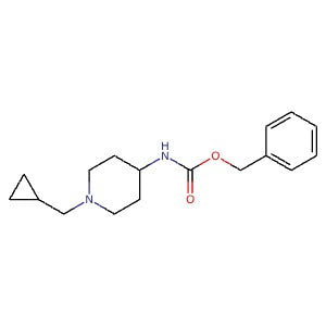 2097294-51-2 | Benzyl (1-(cyclopropylmethyl)piperidin-4-yl)carbamate - Hoffman Fine Chemicals