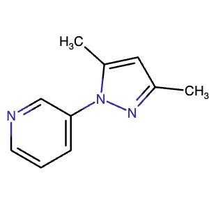 21018-73-5 | 3-(3,5-Dimethyl-1H-pyrazol-1-yl)pyridine - Hoffman Fine Chemicals