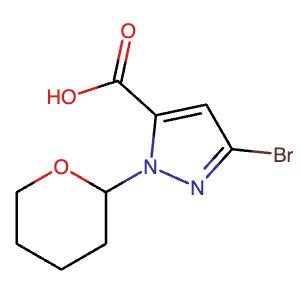 2127110-36-3 | 3-Bromo-1-(tetrahydro-2H-pyran-2-yl)-1H-pyrazole-5-carboxylic acid - Hoffman Fine Chemicals