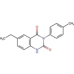 2133493-28-2 | 6-Ethyl-3-(p-tolyl)quinazoline-2,4(1H,3H)-dione - Hoffman Fine Chemicals