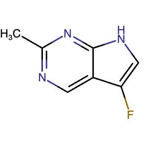 2159121-35-2 | 5-Fluoro-2-methyl-7H-pyrrolo[2,3-d]pyrimidine - Hoffman Fine Chemicals