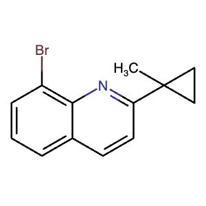 2168718-36-1 | 8-Bromo-2-(1-methylcyclopropyl)quinoline - Hoffman Fine Chemicals