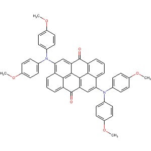 2182594-58-5 | 4,10-Bis(bis(4-methoxyphenyl)amino)naphtho[7,8,1,2,3-nopqr]tetraphene-6,12-dione - Hoffman Fine Chemicals