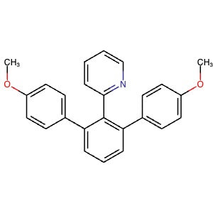 219843-58-0 | 2-(4,4''-Dimethoxy-[1,1':3',1''-terphenyl]-2'-yl)pyridine - Hoffman Fine Chemicals