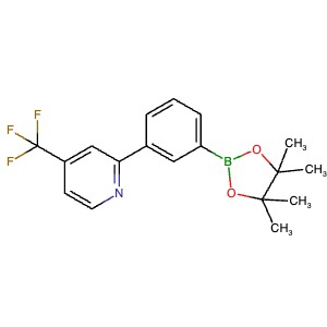 2223046-15-7 | 2-(3-(4,4,5,5-Tetramethyl-1,3,2-dioxaborolan-2-yl)phenyl)-4-(trifluoromethyl)pyridine - Hoffman Fine Chemicals