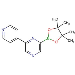 2223048-62-0 | 2-(Pyridin-4-yl)-6-(4,4,5,5-tetramethyl-1,3,2-dioxaborolan-2-yl)pyrazine - Hoffman Fine Chemicals