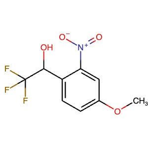 2228565-35-1 | 2,2,2-Trifluoro-1-(4-methoxy-2-nitrophenyl)ethanol - Hoffman Fine Chemicals