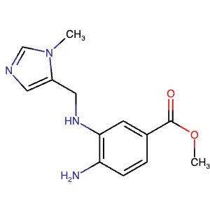 2230200-92-5 | Methyl 4-amino-3-(((1-methyl-1H-imidazol-5-yl)methyl)amino)benzoate - Hoffman Fine Chemicals