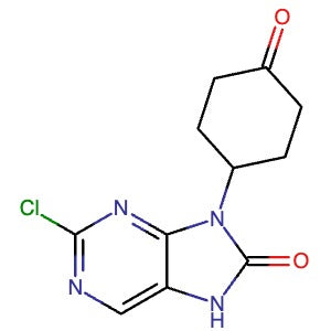 2230820-39-8 | 2-Chloro-9-(4-oxocyclohexyl)-7,9-dihydro-8H-purin-8-one - Hoffman Fine Chemicals