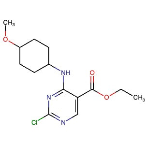 2230820-43-4 | Ethyl 2-chloro-4-((4-methoxycyclohexyl)amino)pyrimidine-5-carboxylate - Hoffman Fine Chemicals