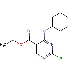 2230820-65-0 | Ethyl 2-chloro-4-(cyclohexylamino)pyrimidine-5-carboxylate - Hoffman Fine Chemicals